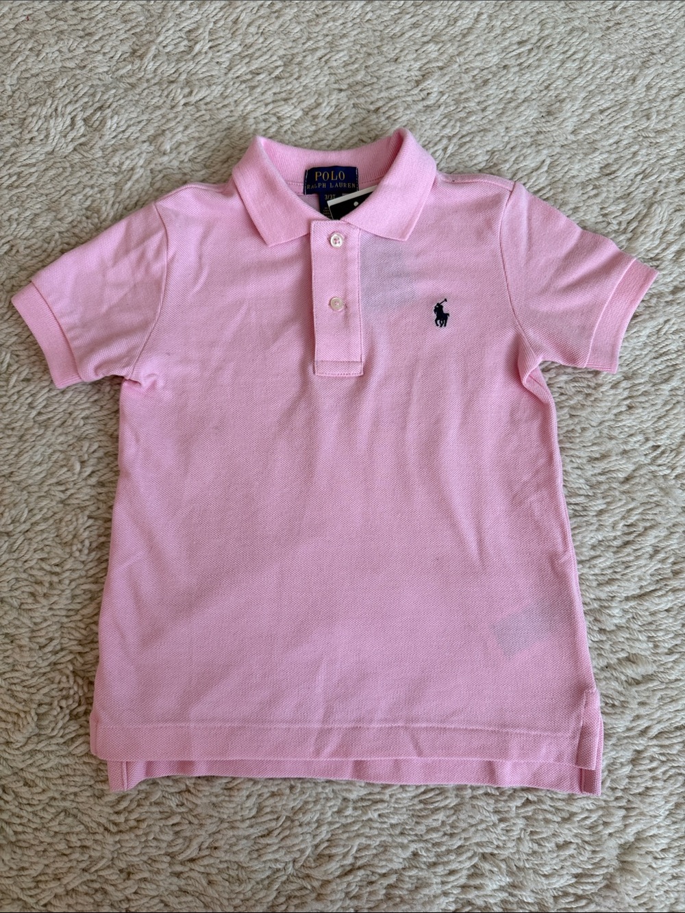 Polo by Ralph Lauren Kids Pink Short Sleeve Polo Shirt